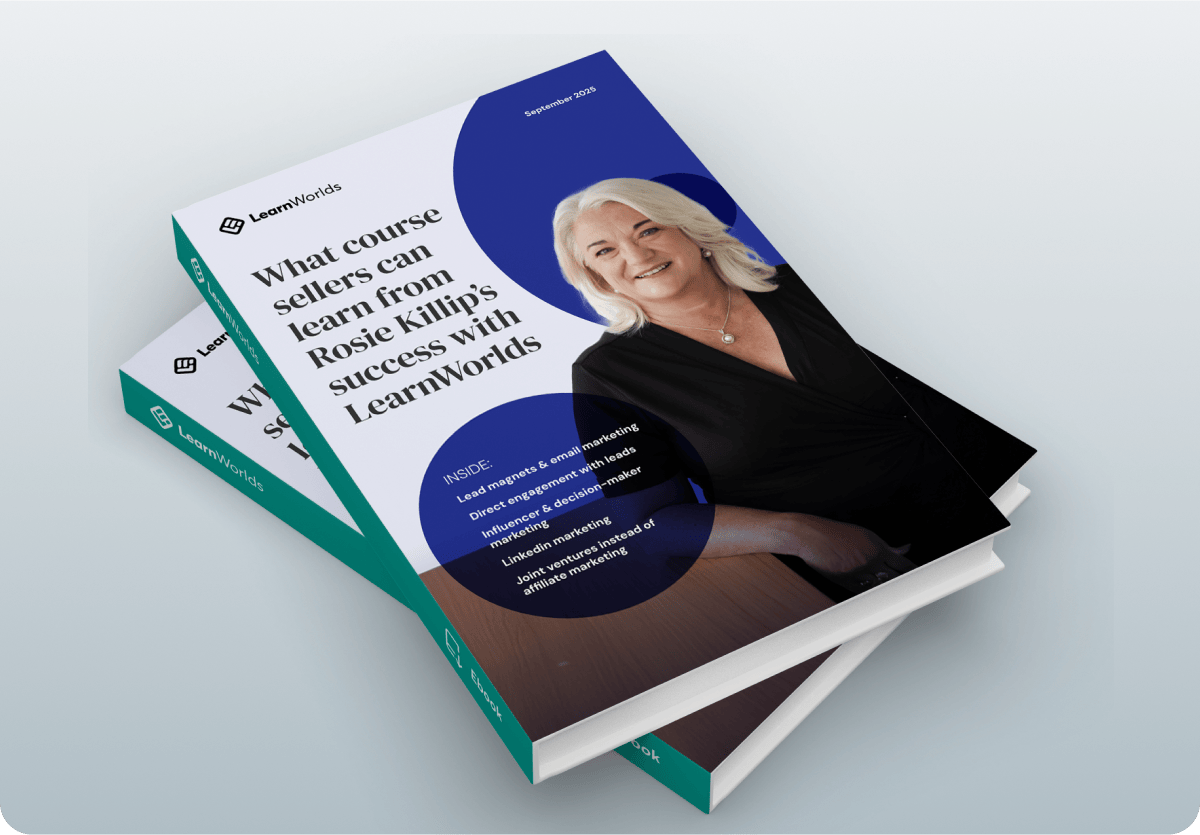 What course sellers can learn from Rosie Killip’s success with LearnWorlds